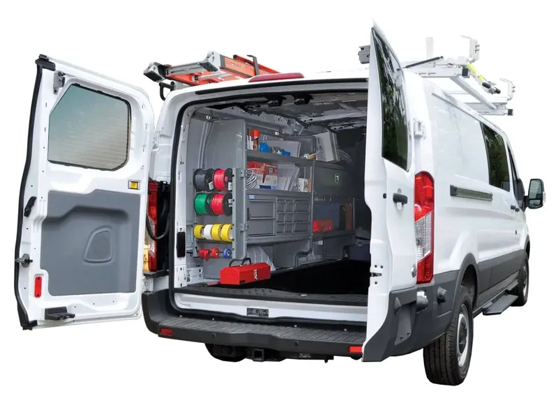 Van interior storage